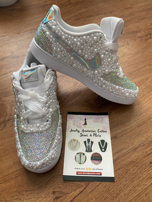 LowTop Pearl & Bling Air Forces